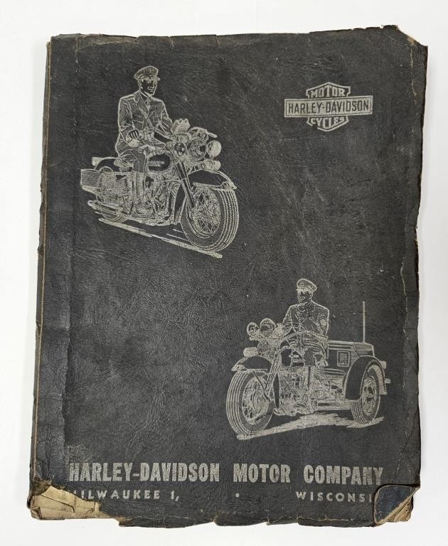 Vintage Harley Davidson "Shop Dope" Service Manual