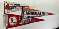 3 1985 & Newer St Louis Cardinals Pennants