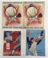 1950s Chicago Cubs White Sox, Champaign HS Program