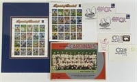 1951 St Louis Cardinals Score Card & US Postage