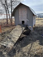 Custom Chicken coop linoleum floor, insulated,