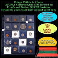 Unique Father & 2 Sons US ONLY Collection,The kids