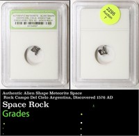 Authentic Alien Shape Meteorite Space Rock Campo D