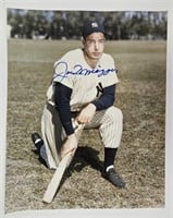 Joe DiMaggio Yankees Autograph 8" x 10" Photo