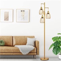 Dimmable Industrial Floor Lamps for Living Room,
