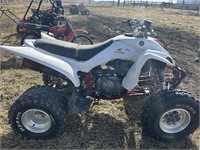 2006 Yamaha Raptor 350 4 stroke sport quad was