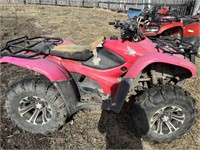 2009 Honda Rancher 420 with power steering ITP