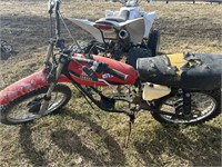 1983 Yamaha MX100 Dirt Bike no engine