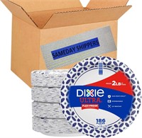 Dixie Ultra Paper Plates  10 1/16  186 Count