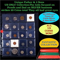 Unique Father & 2 Sons US ONLY Collection,The kids