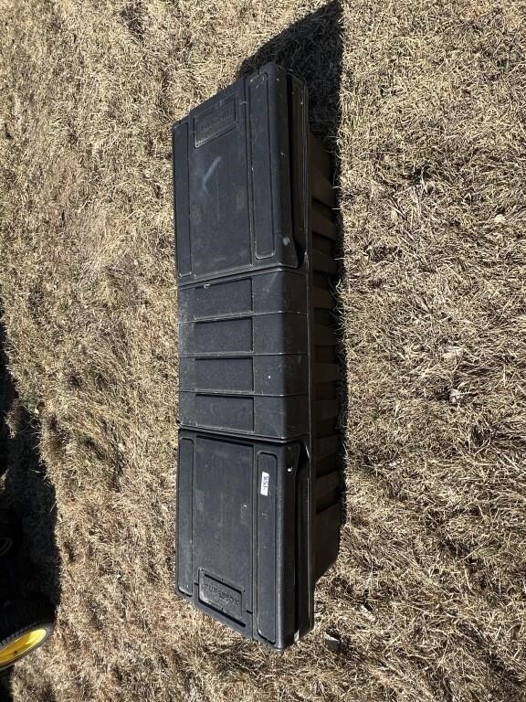 Tuff box full size pickup black plastic tool box