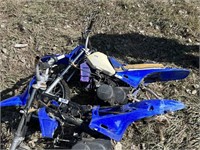 Pair of Yamaha PW80 2 Stroke Dirt Bikes both with