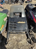 1980 Ski Doo citation 4500 377 fan cooled running