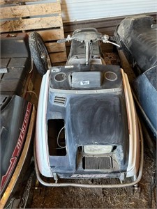 Pair of late 1970’s exciter 340 sleds, one has a