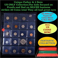 Unique Father & 2 Sons US ONLY Collection,The kids