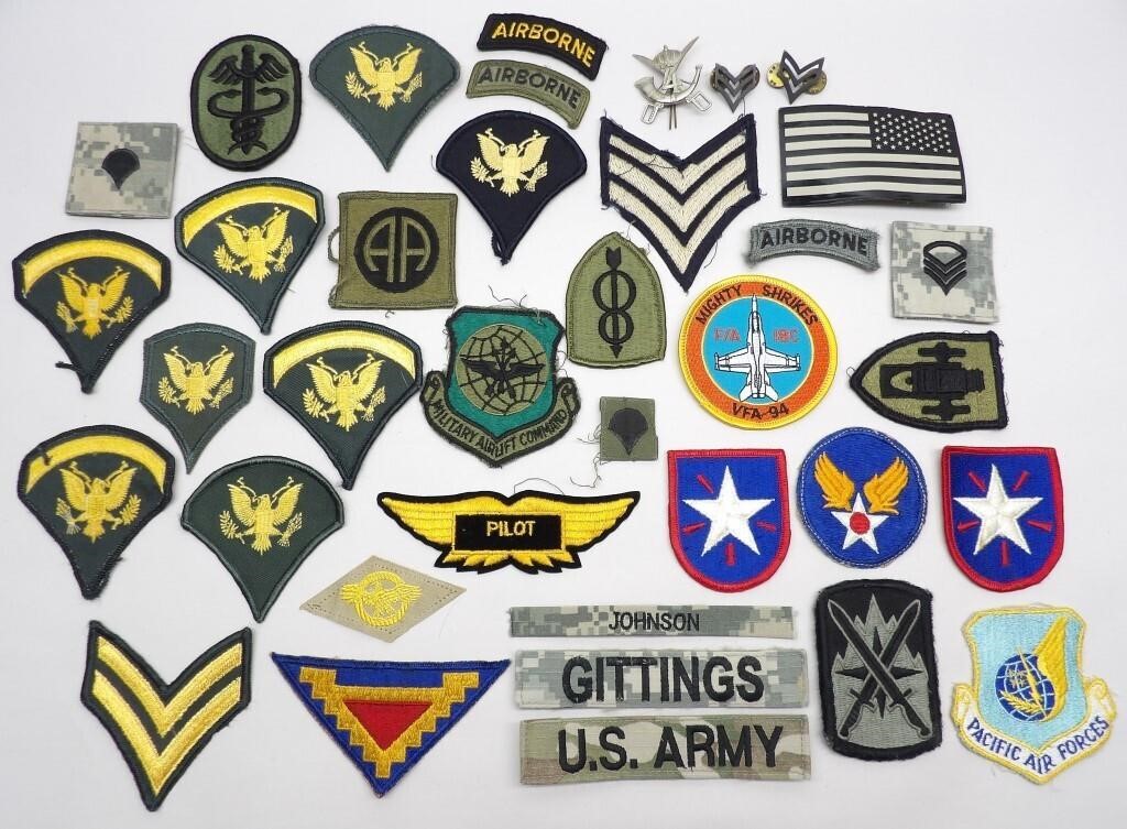 Group of Military Insignia