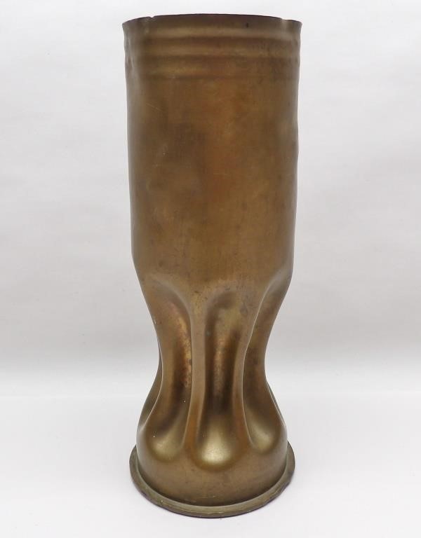 WWI Trench Art Shell: 8 3/4"