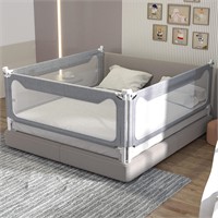 melafa365 Bed Rails for Toddlers, Upgrade Baby Be