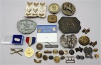 Miscellaneous Buttons, Buckles, Pins