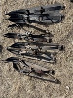 8 steel skis off various snowmobiles with shocks