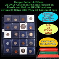 Unique Father & 2 Sons US ONLY Collection,The kids