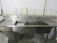 3 Compartment Sink