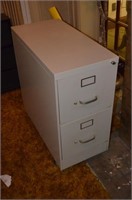2 Drawer File Cabinet on Wheels