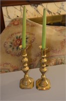 Set of Brass Candlesticks
