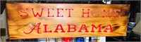 SWEET HOME ALABAMA HAND CRAFTED SIGN