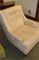 Retro White Formal Chair