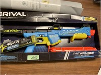 Nerf Rival blaster (no bullets) & Nerf reload