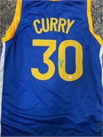 Warriors Steph Curry Signed Jersey with COA