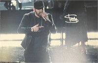 Rapper Eminem Signed 11x17 with COA