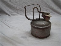 Antique Metal Safety Gas/Oil Can