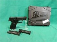 Kel-Tec P17 22LR pistol with 3 mags, and a hard