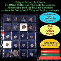 Unique Father & 2 Sons US ONLY Collection,The kids