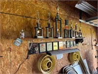 Assorted trophies with rims