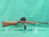Pietta PPS-50 22LR rifle, with red dot, drum mag,