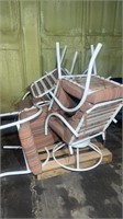 Outdoor Patio Chairs (6) and Table (1)