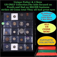 Unique Father & 2 Sons US ONLY Collection,The kids