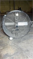 Global Shop Fan on Wheels 46” H x 43" W