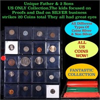 Unique Father & 2 Sons US ONLY Collection,The kids