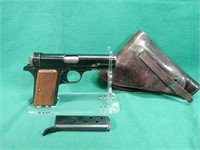 Hungarian 29M 380 pistol, 2 mags and leather