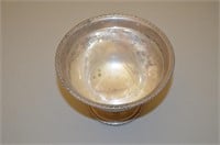 Marked Sterling Weighted Bowl