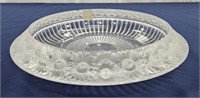 Lalique France Marguerites Daisies 10.5" Bowl