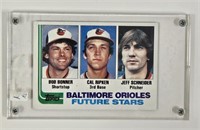 1982 Topps Orioles Future Stars Ripken #21