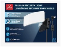 $1  1200-Lumen 10.5W Black LED Outdoor Floodlight
