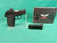 New, SCCY CPX-2 9mm pistol, 2 mags, original