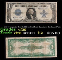 1923 $1 large size Blue Seal Silver Certificate Gr