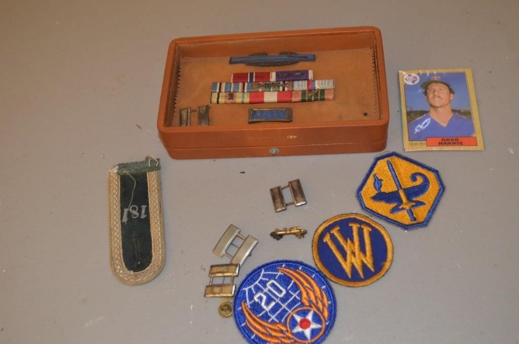 Lot of Military and Other Collectibles